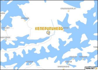 map of Kenepuru Head