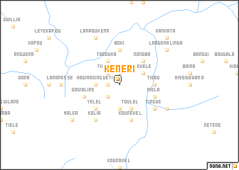 map of Kénéri