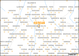 map of Kénéwa