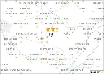 map of Kenéz