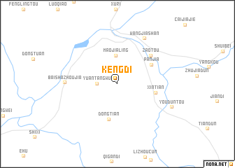 map of Kengdi