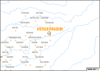 map of Kengenadoibi