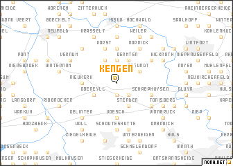 map of Kengen