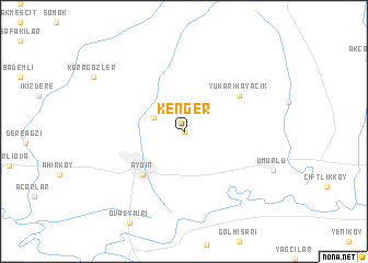 map of Kenger