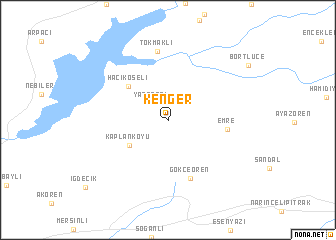 map of Kenger