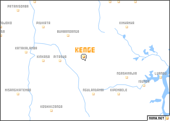 map of Kenge