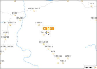 map of Kenge
