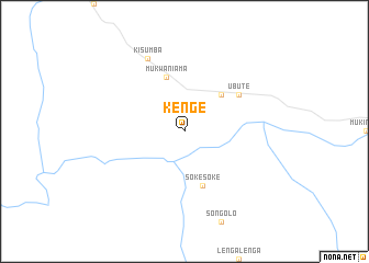 map of Kenge