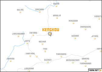 map of Kengkou