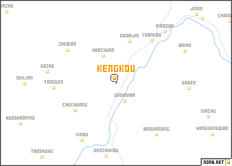 map of Kengkou