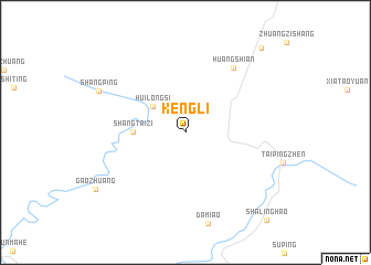map of Kengli