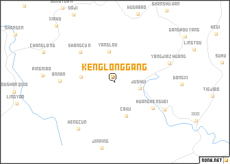 map of Kenglonggang