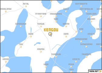 map of Kengou