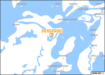 map of Kengramei