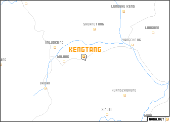 map of Kengtang