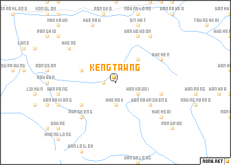 map of Kēngtawng