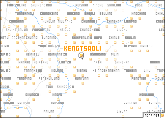 map of Keng-tsao-li