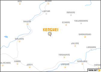 map of Kengwei
