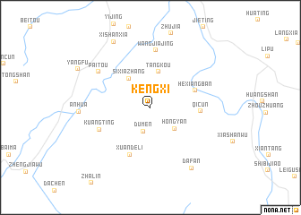 map of Kengxi