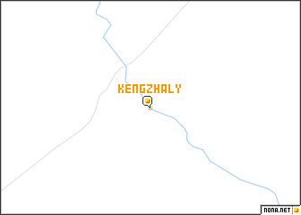 map of Kengzhaly