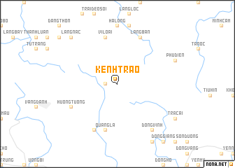 map of Kênh Trạo