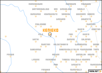 map of Kéniéko