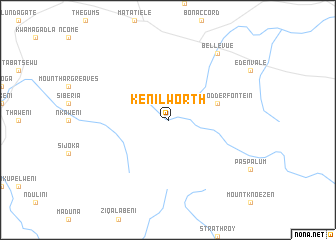 map of Kenilworth