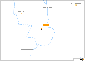 map of Kenipan