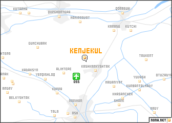 map of Kenjekul
