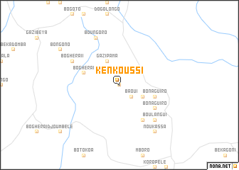map of Kenkoussi