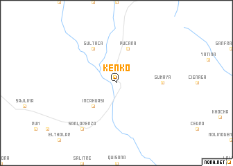 map of Kenko