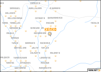 map of Kenko