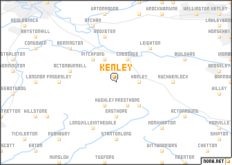 map of Kenley