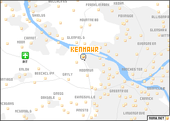 map of Kenmawr