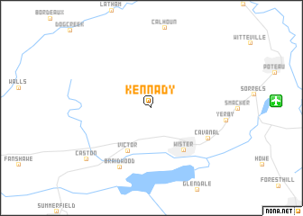 map of Kennady