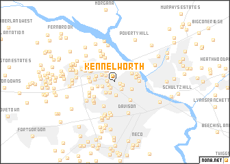 map of Kennelworth