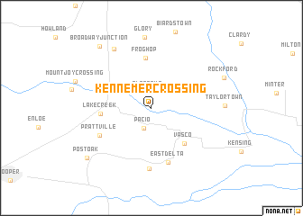 map of Kennemer Crossing