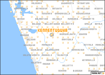 map of Kennentuduwa