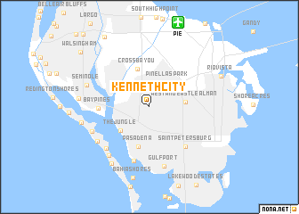 map of Kenneth City