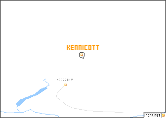 map of Kennicott