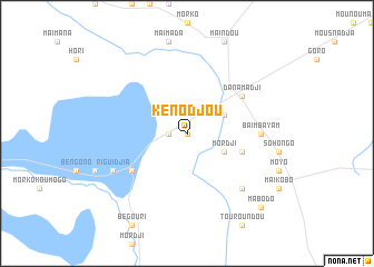 map of Kénodjou