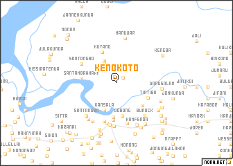 map of Keno Koto