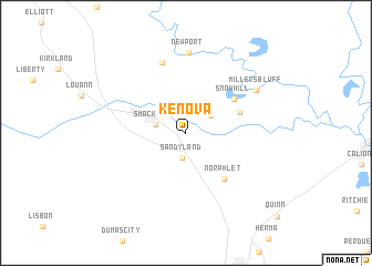 map of Kenova