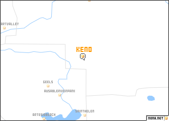 map of Keno