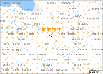 map of Kenscoff