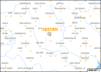 map of Kentani