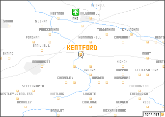 map of Kentford