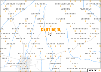 map of Kentisari