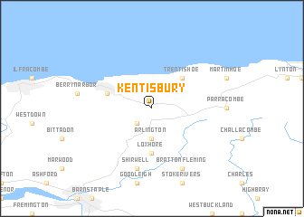 map of Kentisbury