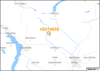 map of Kentmere